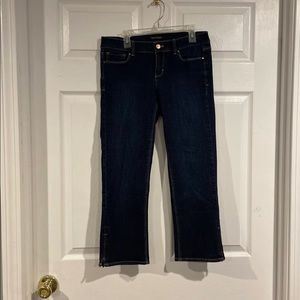 White House Black Market Cropped Jeans